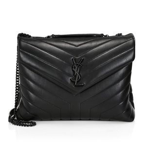 Yves Saint Laurent, Medium Loulou Matelassé Leather Shoulder Bag